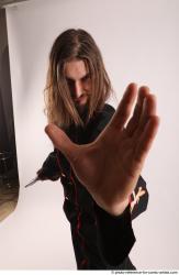 JAKUB PREACHER STANDING POSE WITH AX